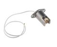 Lampsockel R7s 20.5mm Aluminium Silver